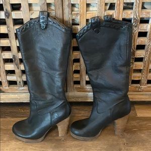 Lucky Brand leather boots
